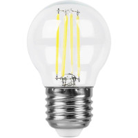  - Лампа светодиодная филаментная Feron E27 11W 2700K Шар Прозрачная LB-511 38015