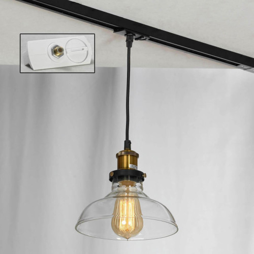 Трековый светильник однофазный Lussole LOFT Track Lights LSP-9606-TAW 