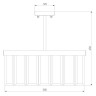 Потолочная люстра Bogates Eclipse 357/5 Smart - Потолочная люстра Bogates Eclipse 357/5 Smart