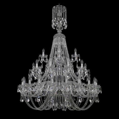 Подвесная люстра Bohemia Ivele 1406/20+10+5/400/XL-157/3d Ni 