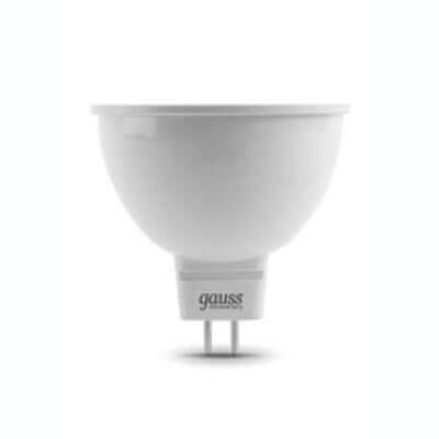 Лампа светодиодная Gauss GU5.3 5.5W 6500K матовая 13536 