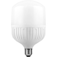  - Лампа светодиодная Feron E27-E40 30W 6400K Цилиндр Матовая LB-65 25537