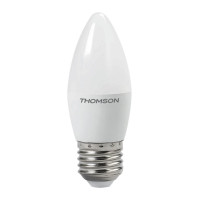  - Лампа светодиодная Thomson E27 8W 4000K свеча матовая TH-B2022