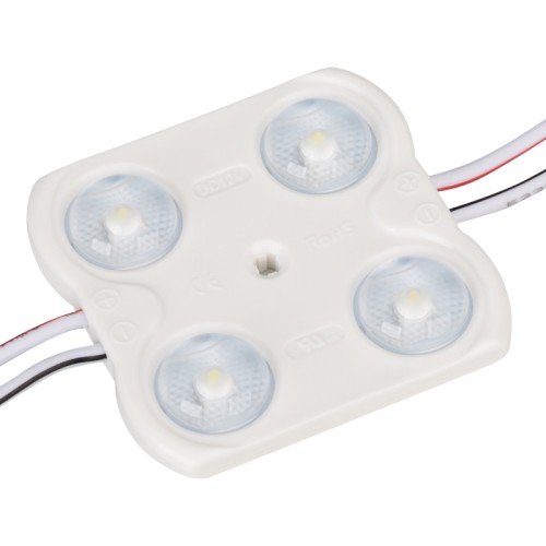 Модуль герметичный CRAFT-2835-4-12V Cool 170deg (45x43mm, 1.6W, IP65) (Arlight, Закрытый) 