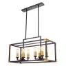 Подвесная люстра Lumina Deco Waldorf LDP 1140-8 BK+MD - Подвесная люстра Lumina Deco Waldorf LDP 1140-8 BK+MD