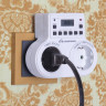 Розетка-таймер Elektrostandard TMH-E-5 16A x2 IP20 Белый 4690389032424 - Розетка-таймер Elektrostandard TMH-E-5 16A x2 IP20 Белый 4690389032424