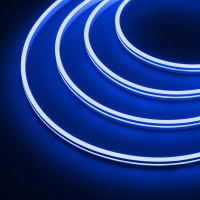  - Лента герметичная MOONLIGHT-SIDE-A168-4x10mm 24V Blue (7.2 W/m, IP65, 5m, wire x2) (Arlight, Вывод прямой, 3 года)