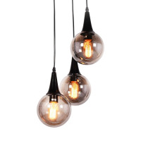  - Подвесная люстра Lumina Deco Rocherro LDP 11191-3 BK