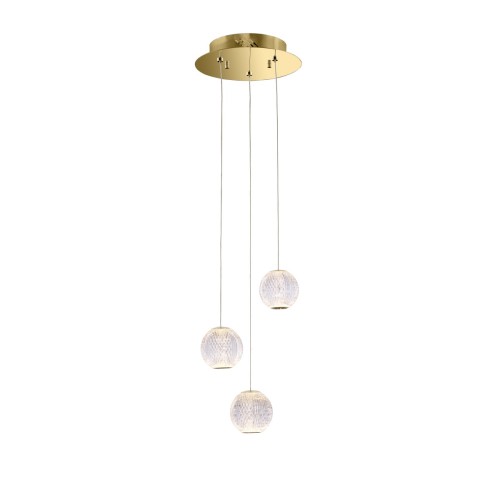 Подвесной светильник MD20001012-3A gold 