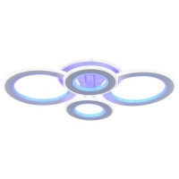  - Потолочная светодиодная люстра Profit Light 8005/2+2 WHT