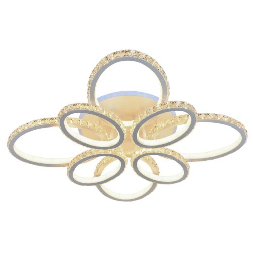 Потолочная светодиодная люстра Profit Light 8020/4+4 WHT 