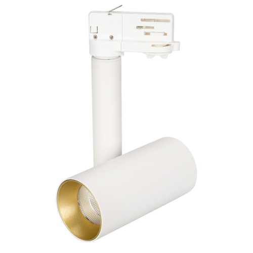 Светильник SP-POLO-TRACK-PIPE-R65-8W Day4000 (WH-GD, 40 deg) (Arlight, IP20 Металл, 3 года) Трековый светильник 8Вт, белый круглый корпус, цветная вставка, металл.
Цвет свечения ДНЕВНОЙ 4000K, св.поток 570лм, CRI(Ra)>80, угол 40°. Размер DxLxH 65x140x188мм, встроенный драйвер PRI:220-240VAC, SEC:DC 200mA 30-43V 8Вт.
