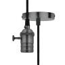 Подвесной светильник Uniel DLC-V-S24K/E27 TS/1M/BL Pearl Black UL-00004501 - Подвесной светильник Uniel DLC-V-S24K/E27 TS/1M/BL Pearl Black UL-00004501