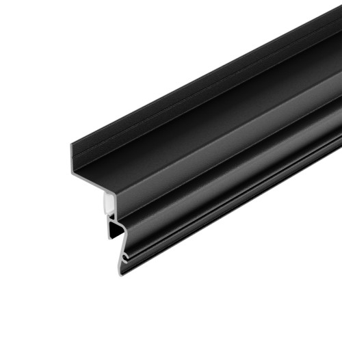 Профиль STRETCH-SHADOW-M-2000 BLACK (A2-CONTOUR-PRO) (Arlight, Алюминий) 