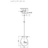 Подвесной светильник Lumien Hall Nertus LH4111/1P-CR-SY - Подвесной светильник Lumien Hall Nertus LH4111/1P-CR-SY