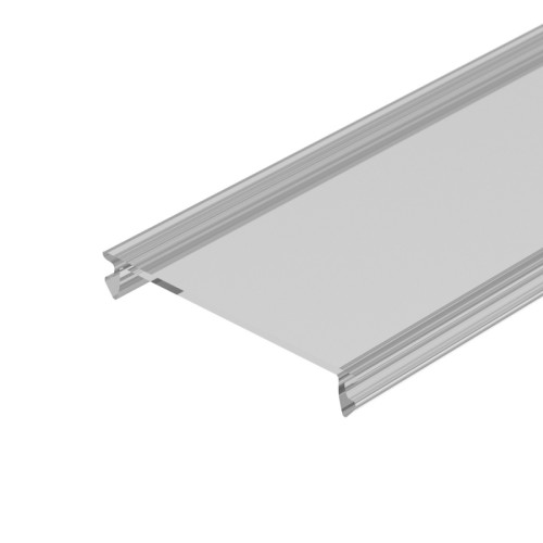 Экран SL-W45-2000 CLEAR (Arlight, Пластик) Прозрачный экран к профилю SL-LINE-3535, -3667, -3691, LINIA49. Светопропускание 85%. Длина 2000мм. Цена за 1м.