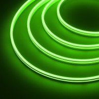  - Лента герметичная MOONLIGHT-SIDE-A168-4x10mm 24V Green (7.2 W/m, IP65, 5m, wire x2) (Arlight, Вывод прямой, 3 года)