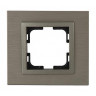 Рамка 1-постовая Mono Electric Style Aluminium бронза 107-810000-160 - Рамка 1-постовая Mono Electric Style Aluminium бронза 107-810000-160