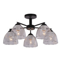 Потолочная люстра IMEX MD.0525-5-S BK  - Потолочная люстра IMEX MD.0525-5-S BK