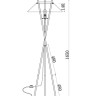 Торшер Maytoni Bastone MOD006FL-01N - Торшер Maytoni Bastone MOD006FL-01N