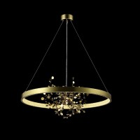  - Подвесная люстра Crystal Lux GARDEN SPLED+4 D800 GOLD