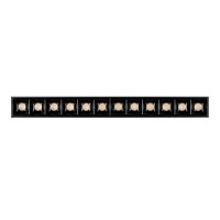  - Светильник MAG-LASER-45-L320-12W Warm3000 (BK, 15 deg, 24V) (Arlight, IP20 Металл, 5 лет)
