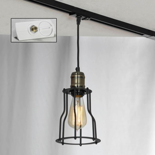 Трековый светильник однофазный Lussole LOFT Track Lights LSP-9610-TAW 