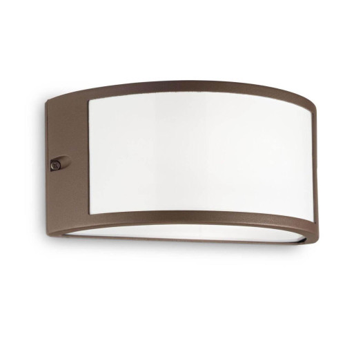 Уличный настенный светильник Ideal Lux Rex-1 AP1 Coffee 213217 