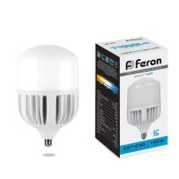  - Лампа светодиодная Feron E27-E40 120W 6400K матовая LB-65 38197