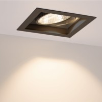  - Светильник CL-KARDAN-S152x152-25W Warm3000 (BK-BK, 30 deg) (Arlight, IP20 Металл, 3 года)