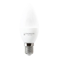  - Лампа светодиодная Thomson E27 8W 6500K свеча матовая TH-B2310