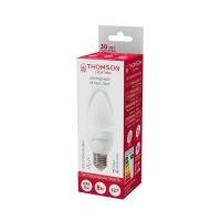  - Лампа светодиодная Thomson E27 8W 6500K свеча матовая TH-B2310