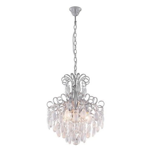 Подвесная люстра Crystal Lux Sevilia SP4 Silver 