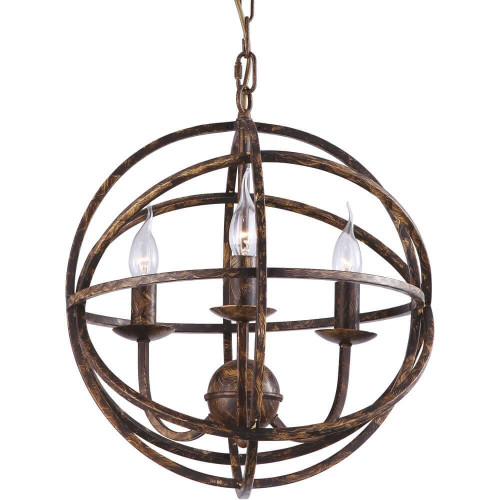 Подвесная люстра Arte Lamp Kopernik A1703SP-3BR 