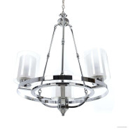  - Подвесная люстра Lumina Deco Santini LDP 1220-4 CHR+WT