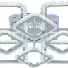 Потолочная люстра Seven Fires Asgejr SF7067/9C-CR-RGB - Потолочная люстра Seven Fires Asgejr SF7067/9C-CR-RGB