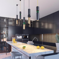  - Подвесной светодиодный светильник Odeon Light Sakra 4075/5L