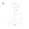 Светильник SP-ERIC-R250-8W Warm3000 (BK, 120 deg, 230V) (Arlight, IP20 Металл, 3 года) - Светильник SP-ERIC-R250-8W Warm3000 (BK, 120 deg, 230V) (Arlight, IP20 Металл, 3 года)