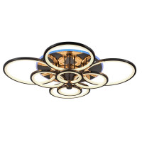  - Потолочная светодиодная люстра Profit Light 8077/8 PBK