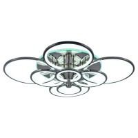  - Потолочная светодиодная люстра Profit Light 8077/8 PBK