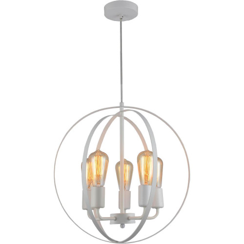 Подвесная люстра Toplight Myra TL1183H-05WH Подвесная люстра Toplight Myra TL1183H-05WH
