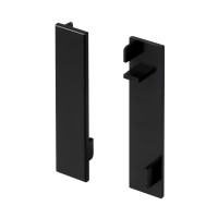  - Заглушка PLINTUS-H54B BLACK  (Arlight, Пластик)