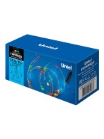  - Уличная светодиодная гирлянда Uniel Лучи росы 220V разноцветный ULD-E0120-120/STA Multi IP44 UL-00007283
