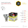 Лампа галогенная ЭРА GU10 35W 2700K прозрачная GU10-JCDR (MR16) -35W-230V C0027385 - Лампа галогенная ЭРА GU10 35W 2700K прозрачная GU10-JCDR (MR16) -35W-230V C0027385