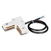  - Коннектор угловой с питанием LGD-2TR-CON-L-POWER-WH (C) (Arlight, IP20 Пластик, 3 года)