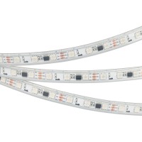  - Лента герметичная SPI-P-B60-12mm 12V RGB-PX3 (14.4W/m, IP66, 5060, 5m) (Arlight, бегущий огонь)