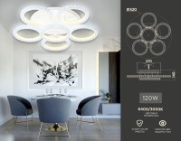  - Потолочная светодиодная люстра Ambrella light Acrylica Original FA9531