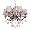 Подвесная люстра Lumina Deco Bellisica LDP 8033-6 SL - Подвесная люстра Lumina Deco Bellisica LDP 8033-6 SL