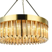  - Подвесная люстра Lumien Hall Карре LH3056/12P-GDCG