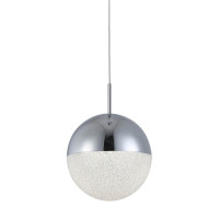  - Подвесной светодиодный светильник Crystal Lux Pio SP1 D150 Chrome
